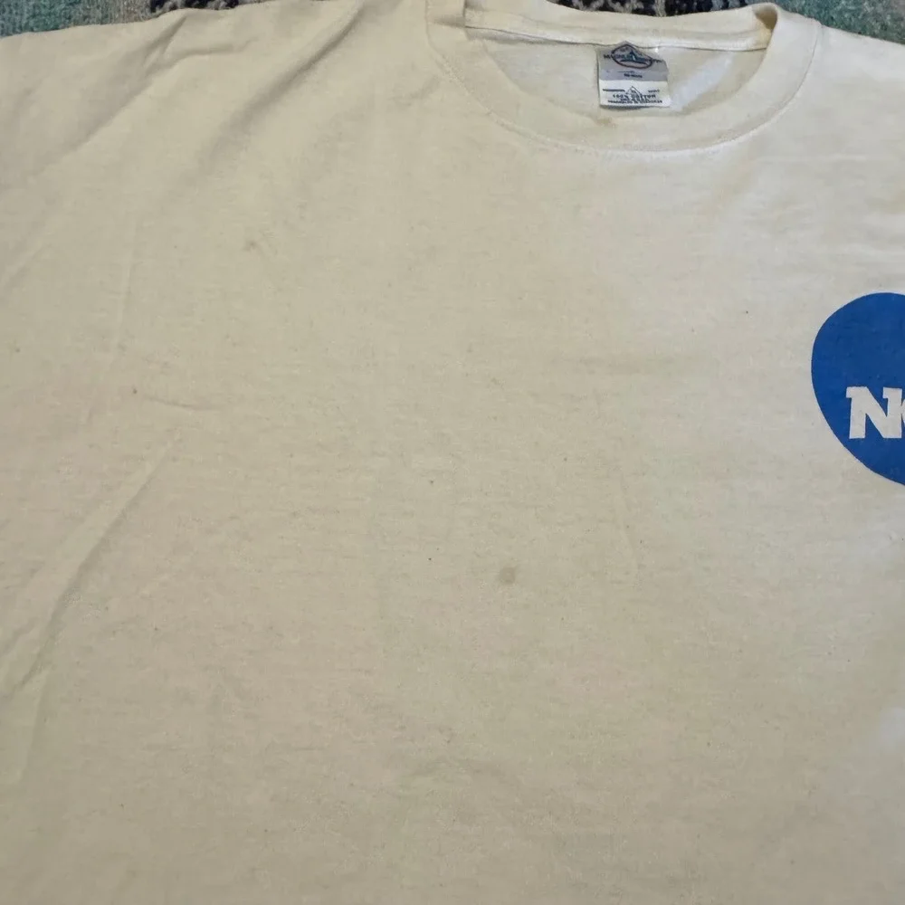 NCAA Basketball Graphic T-Shirt Mens XL White Delta Magnum Weight Short Sleeve - Picture 6 of 10